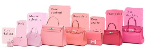 hermes rose sakura colors